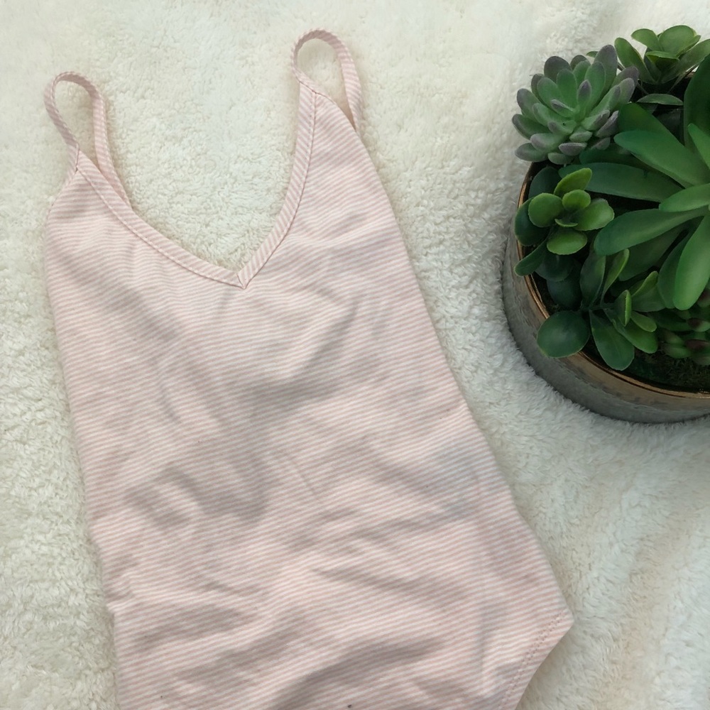 Forever 21 Stripped Bodysuit